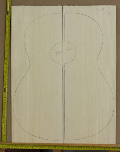Guitar classical No.270 Top made with Spruce in 2015 A grade