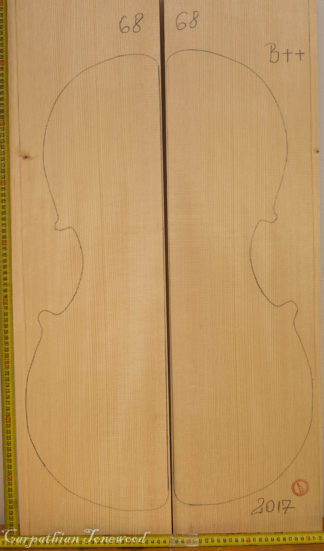 Cello No.68 Top made with Spruce in 2017 B grade