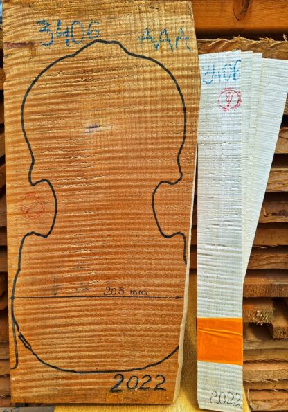 Violin No.3406 One piece Back and Sides