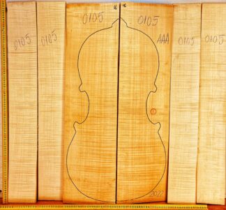 Cello No.105 Back and Sides