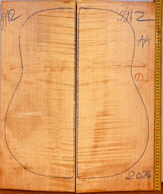 Guitar archtop No.5912 Back and Sides