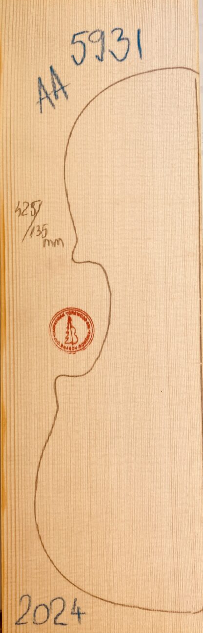 Violin No.5931 Top