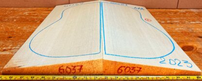 Guitar archtop No.6038 Top