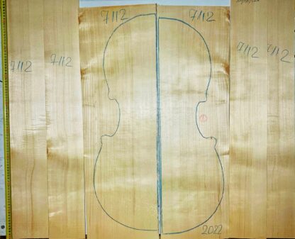 Cello No.7112 Back and Sides