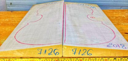 cut from Curly Maple