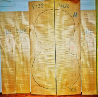Cello No.7128 Back and Sides