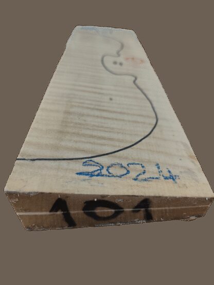 cut from Curly Maple