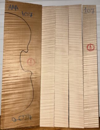 Violin No.107 Back and Sides