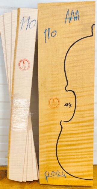 Violin No.110 Back and Sides