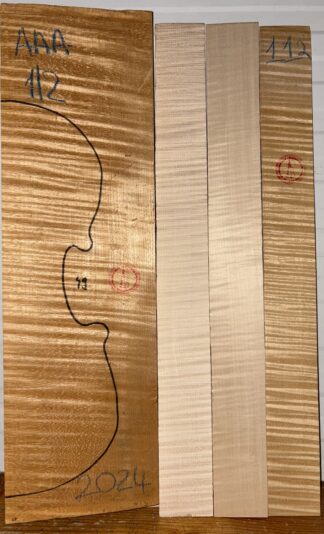 Violin No.112 Back and Sides