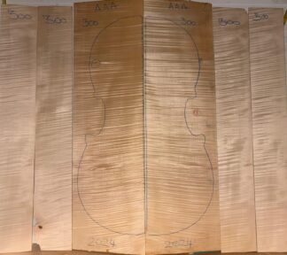 cello curly mAPLE