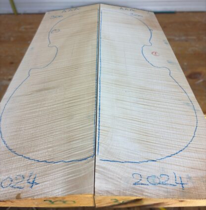 cut from Curly Maple