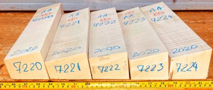 cut from Curly maple
