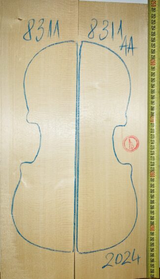 Violin No.8311 Top