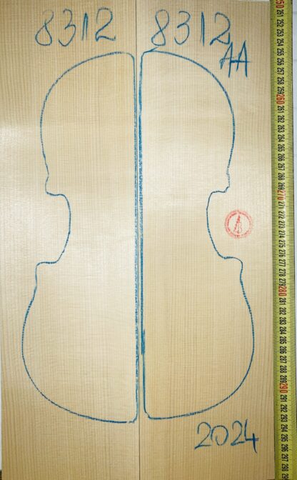 Violin No.8312 Top
