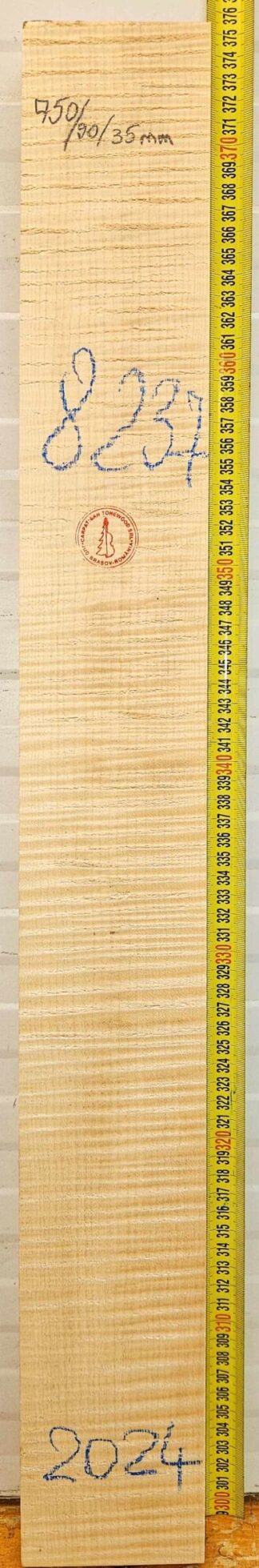 Curly Ash Neck for Guitar