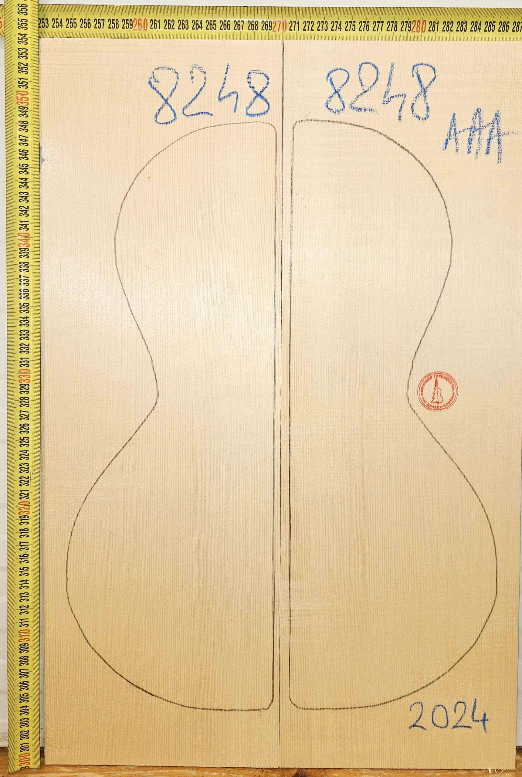 Parlor/Ukulele/Portuguese Guitar No.8248 Top