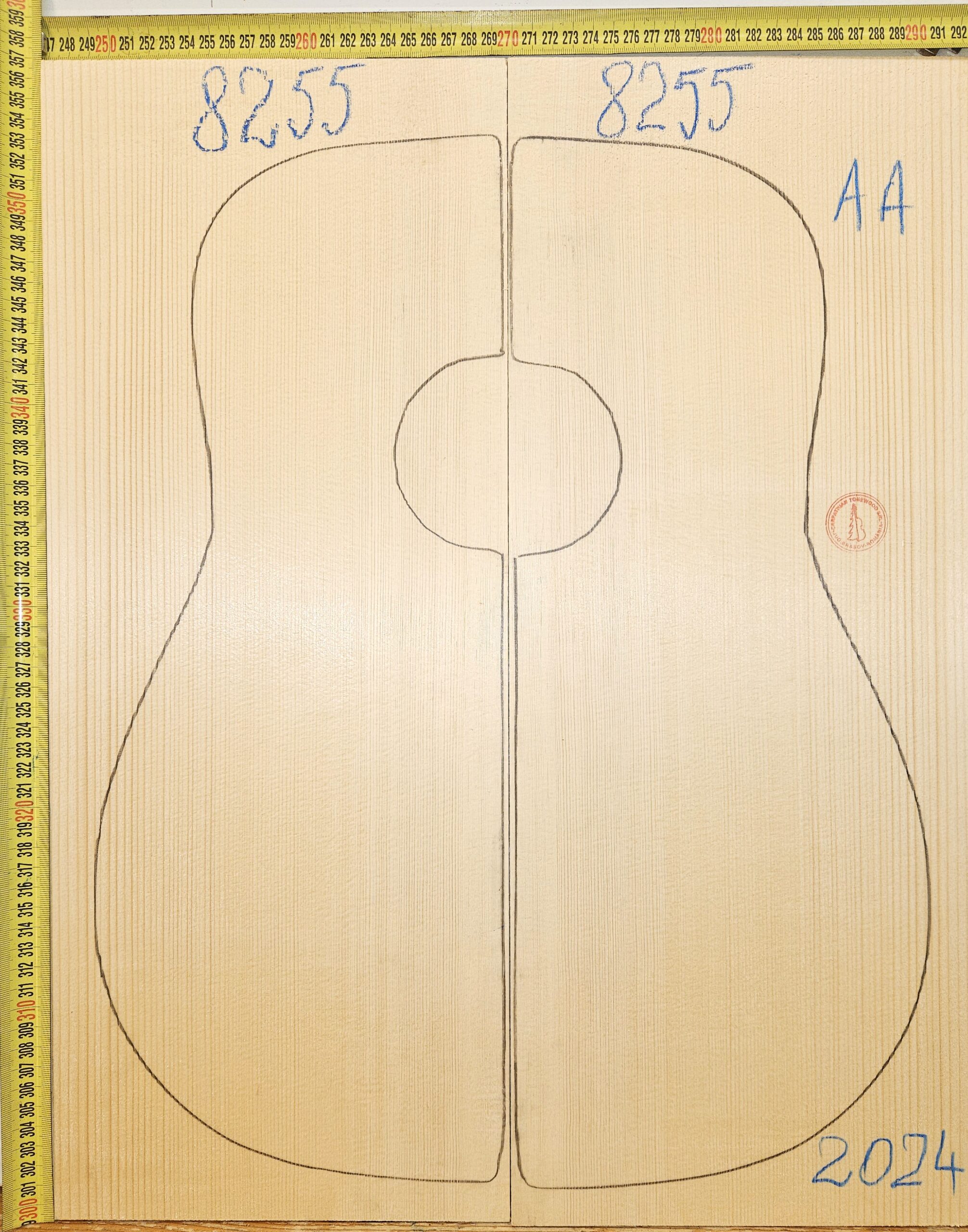 Guitar western No.8255 Top