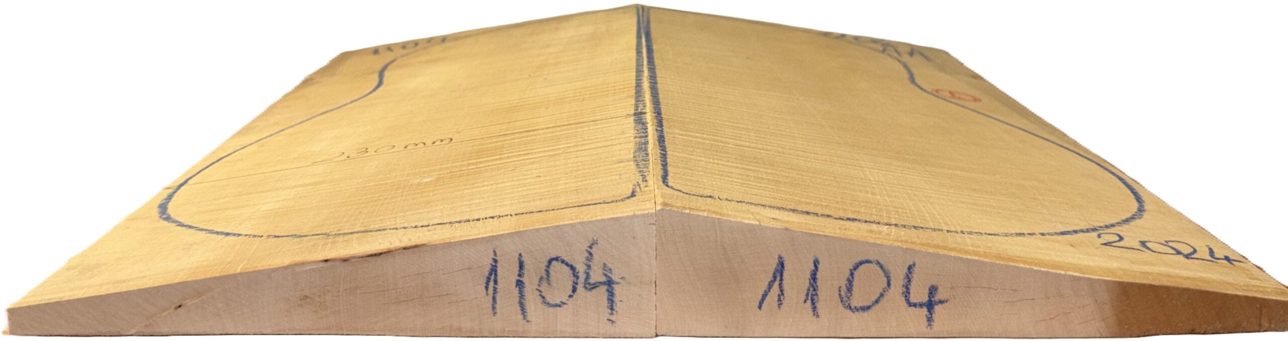 cut from Curly Maple