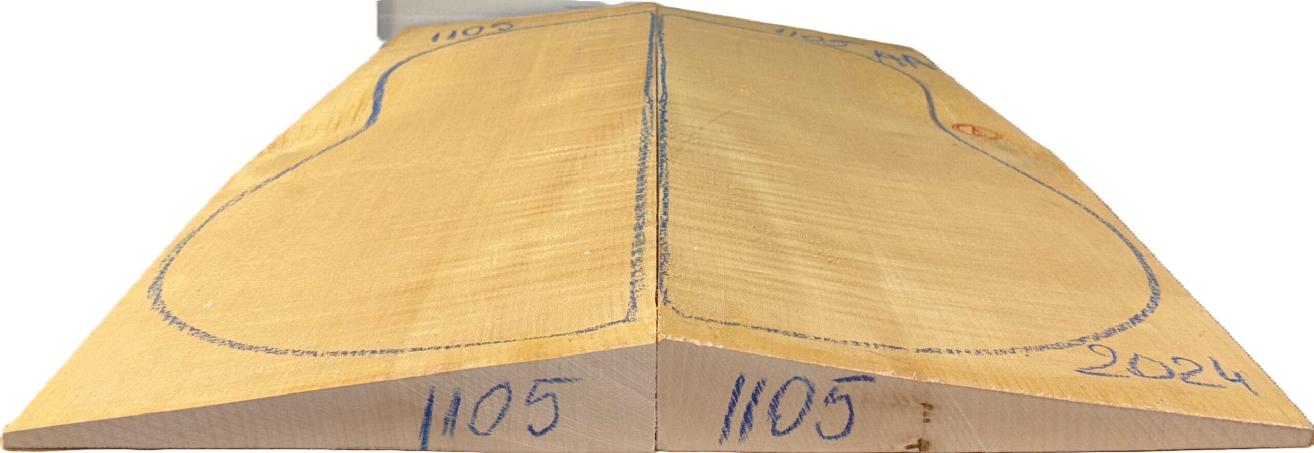 cut from Curly Maple