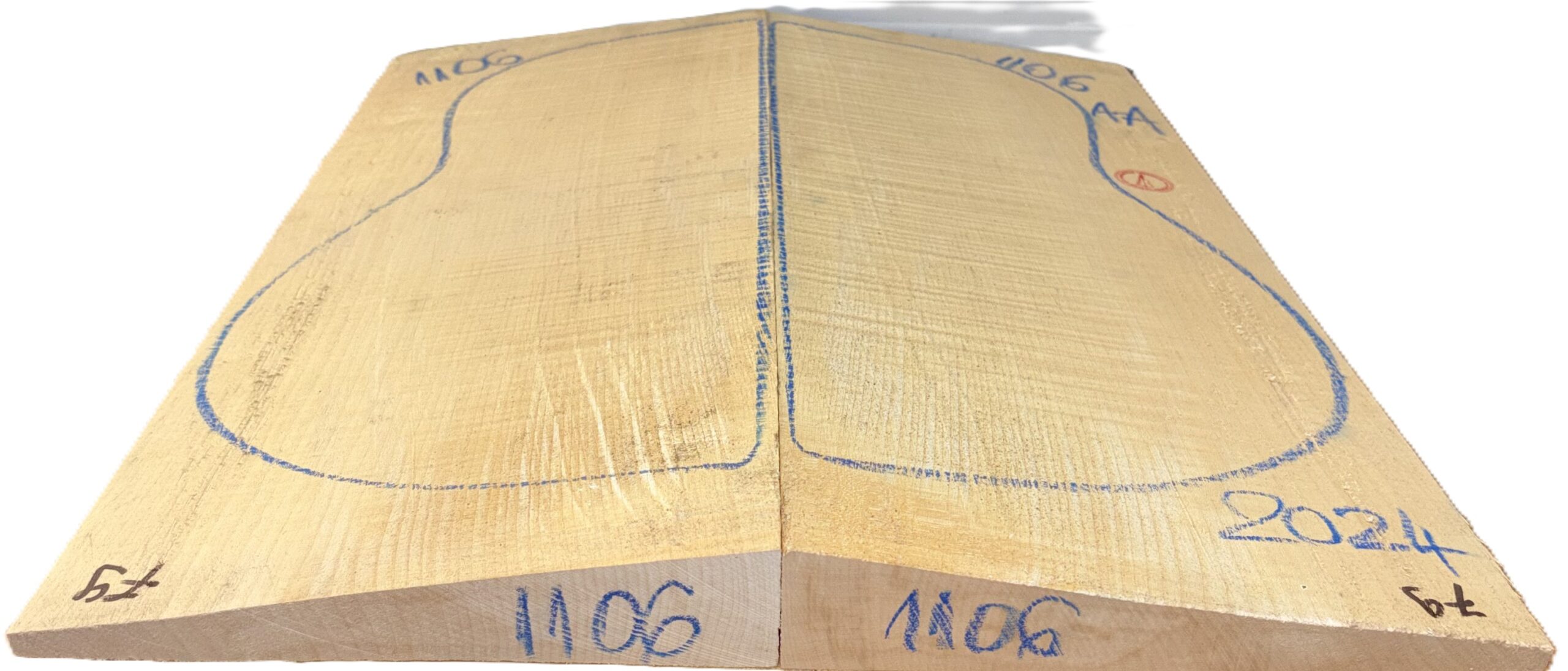 cut from Curly Maple