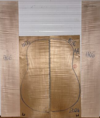 Guitar archtop No.1106 Back and Sides