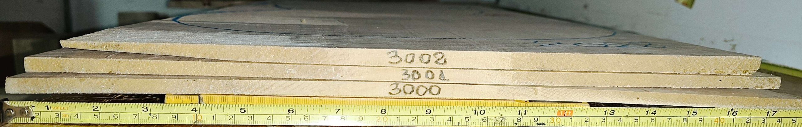 cut from Curly maple