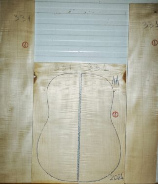 Guitar western No.331 Back and Sides