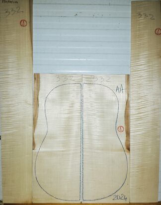 Guitar western No.332 Back and Sides