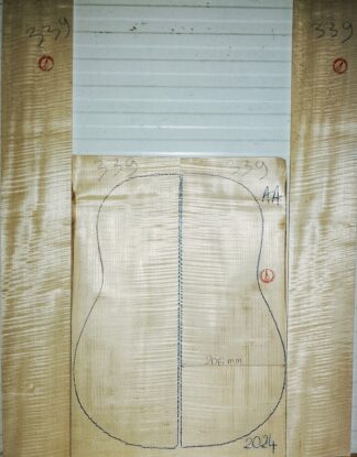 Guitar western No.339 Back and Sides