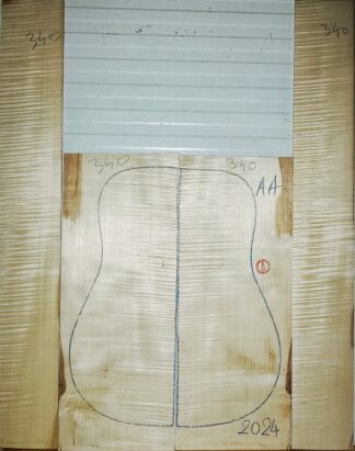 Guitar western No.340 Back and Sides