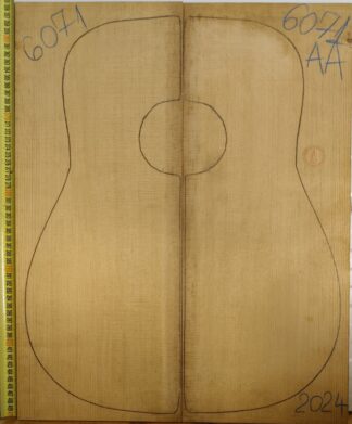 Torrefied Spruce Top for Acoustic Guitars