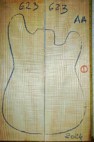 Ash Top for Electric Guitar