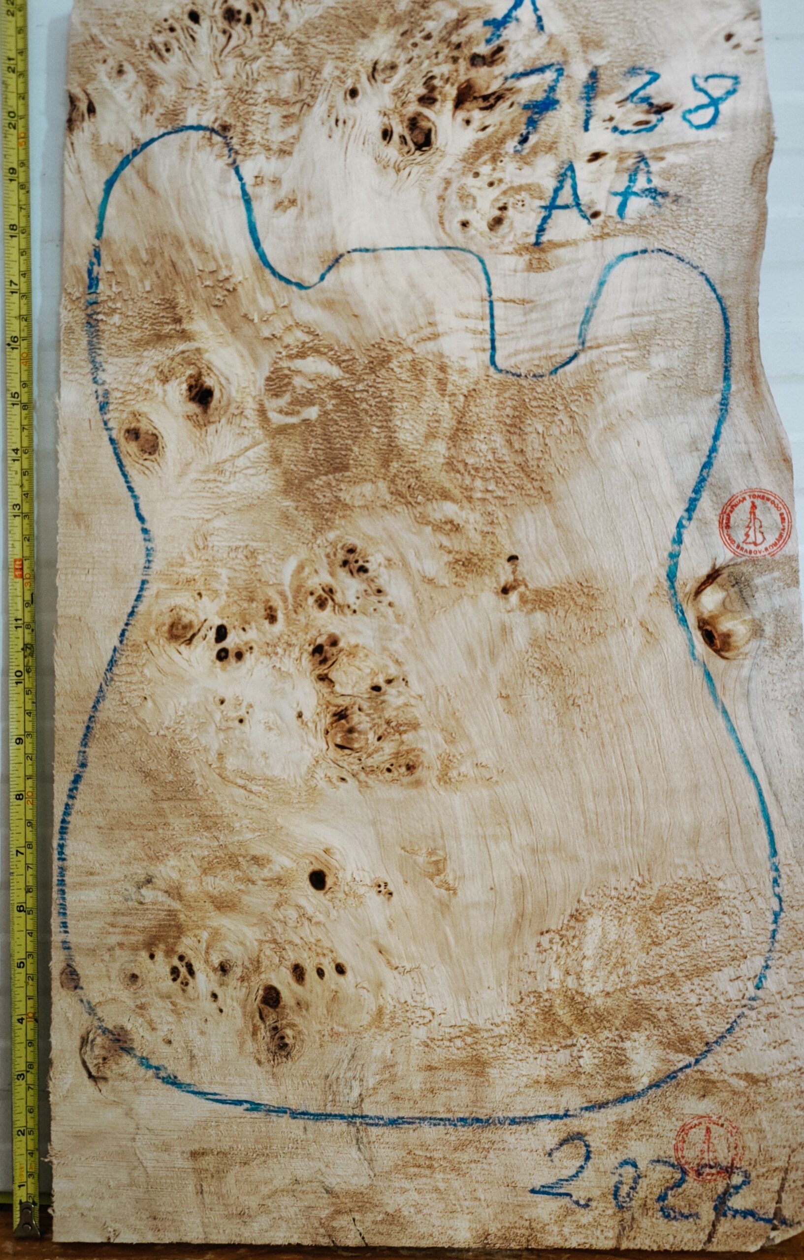 Electric Guitar No.7138 Top