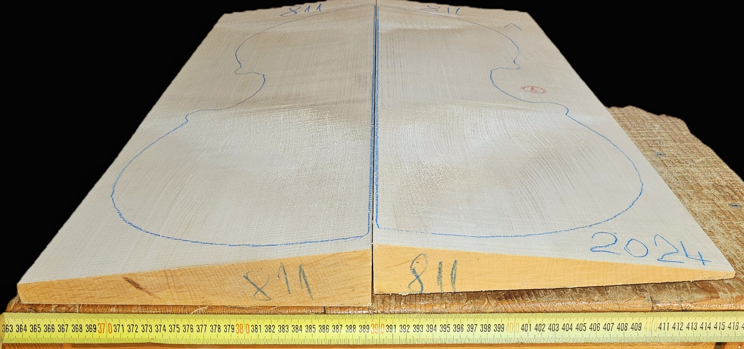 cut from Curly Maple