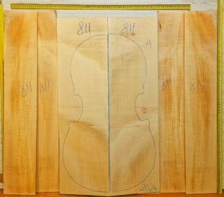 Cello No.811 Back and Sides