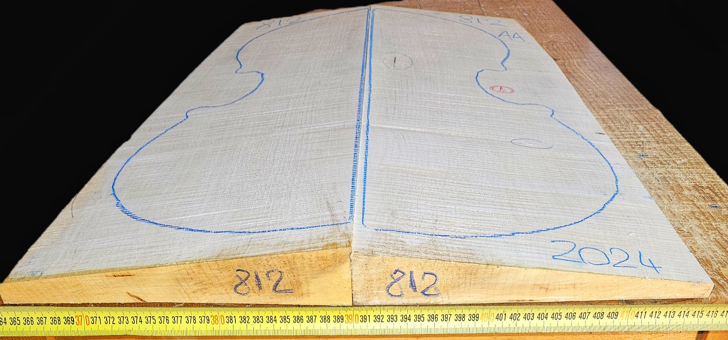 cut from Curly Maple