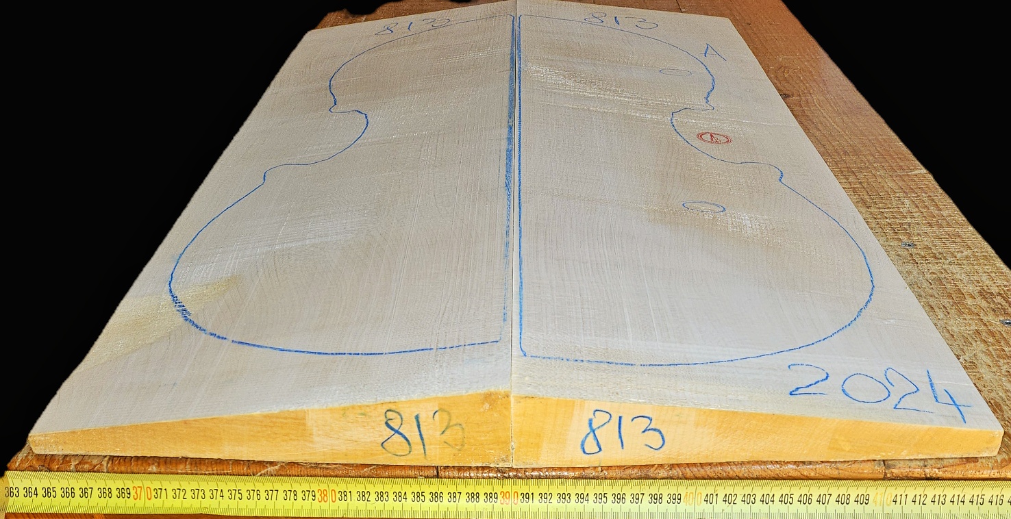 cut from Curly Maple