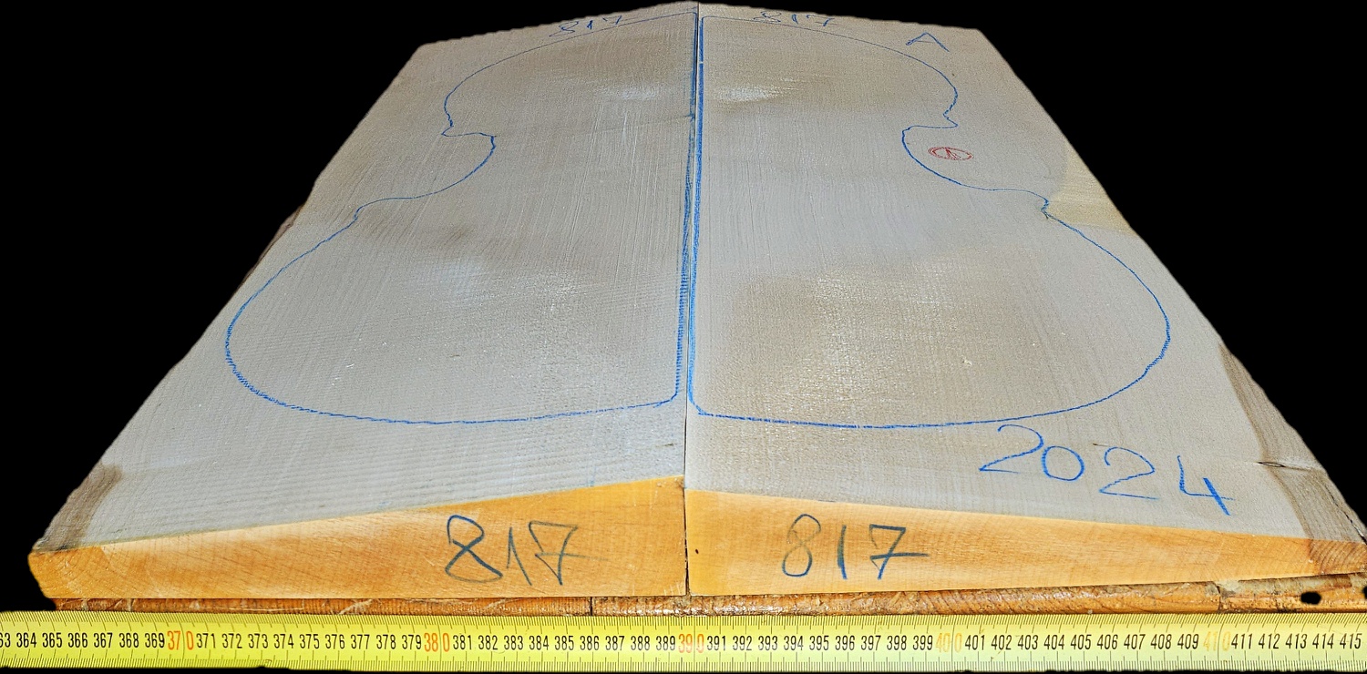 cut from Curly Maple