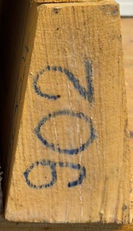 cut from Curly maple