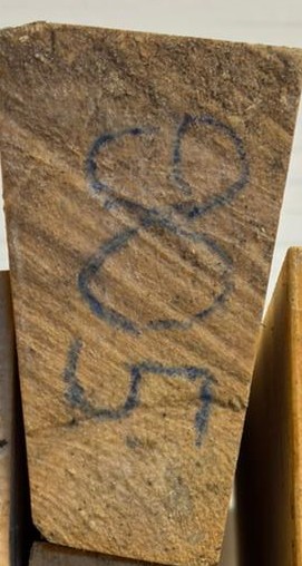 cut from Curly maple