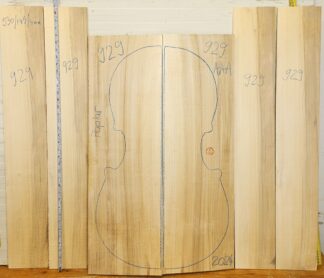 Cello No.929 Back and Sides