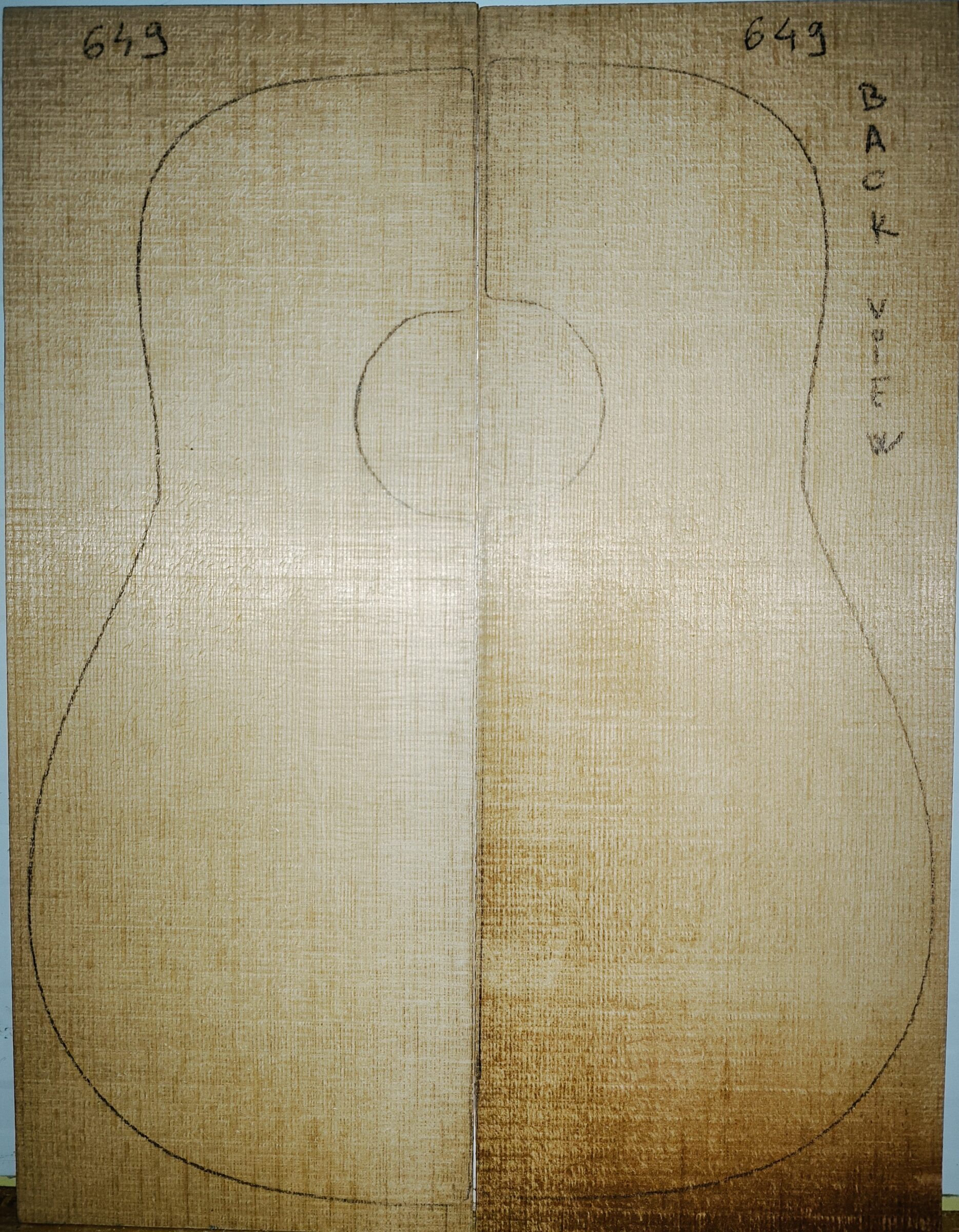 Spruce Torrefied Top for Acoustic Guitars, No. 649, A Grade - Image 2