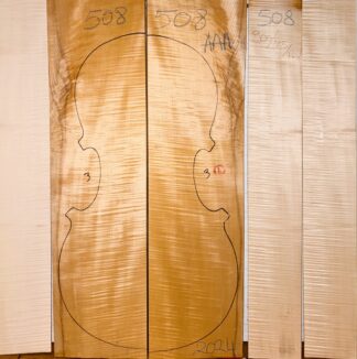Cello No.508 Back and Sides