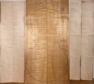 Cello No.513 Back and Sides