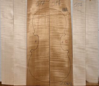 Cello No.517 Back and Sides