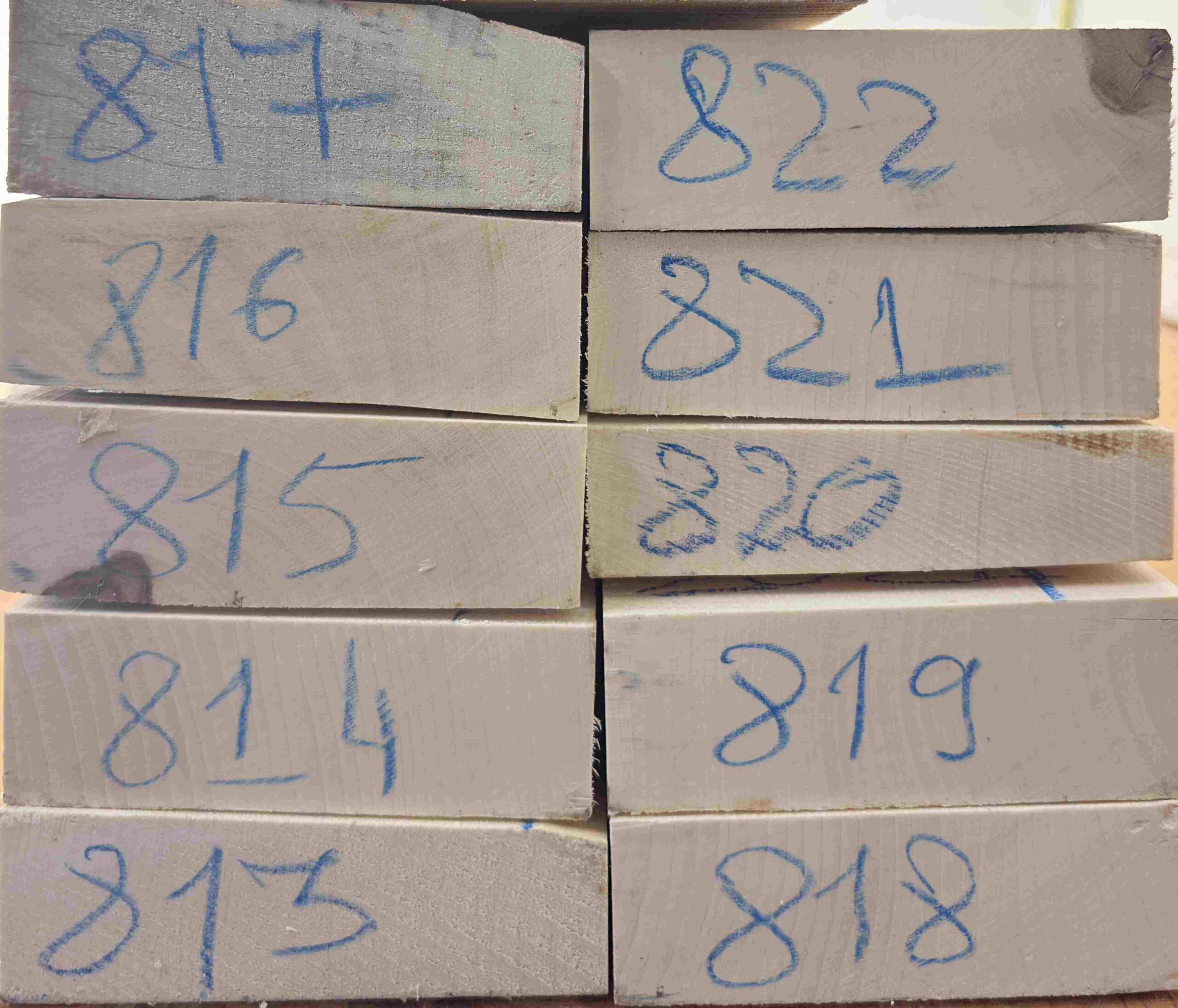 cut from Curly Maple