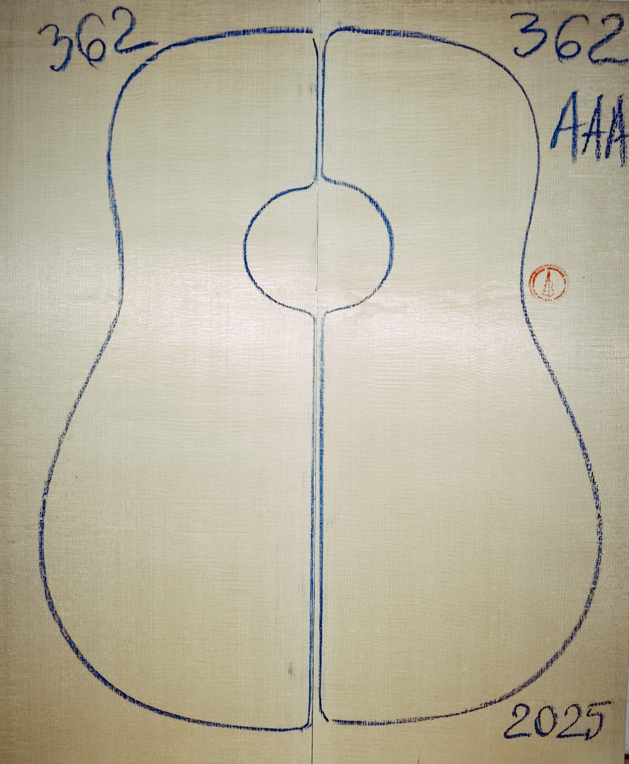 Guitar western No.362 Top