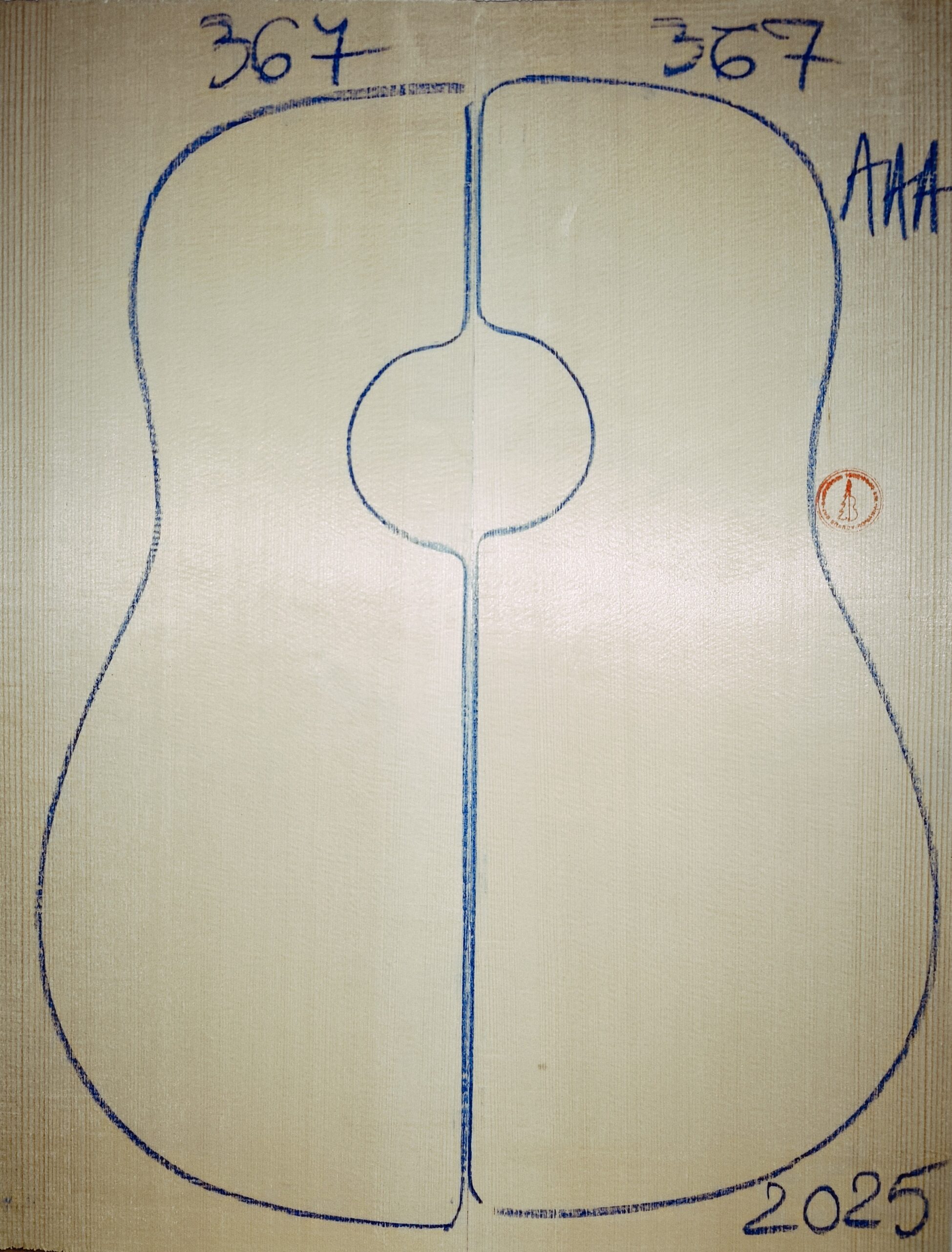 Guitar western No.367 Top