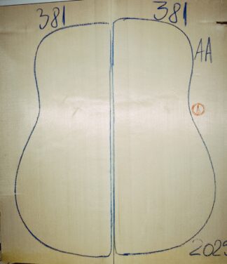 Guitar archtop No.381 Top